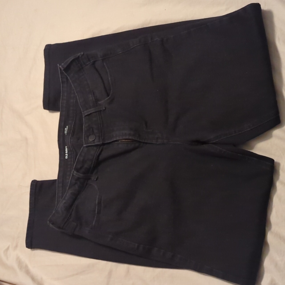 Old Navy High Rise Straight Jeans, Size 12